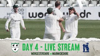 Live Stream  Worcestershire vs Warwickshire 🍐  Day Four [upl. by Manthei]