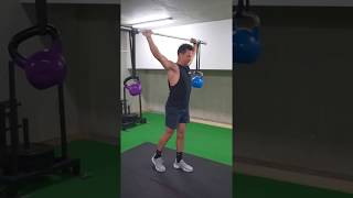 Overhead Banded Kettlebell amp Barbell Walk [upl. by Calvinna371]