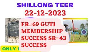 Shillong Teer Common Number 22122023  Shillong Teer Target Number  Shillong Teer Hit Number [upl. by Belloir]