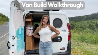 Micro Camper Van Walkthrough [upl. by Yarezed]