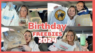 BIRTHDAY FREEBIES 2024 [upl. by Barram]