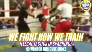 We Fight How We Train  Shakur Stevensons Illegal Sparring and Fight tactics Explained [upl. by Anaerb]