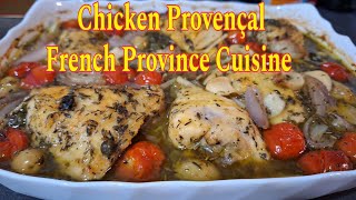 HOW TO COOK CHICKEN PROVENÇAL  CHICKEN PROVINCE  FRENCH PROVINCE CUISINE [upl. by Oakley]