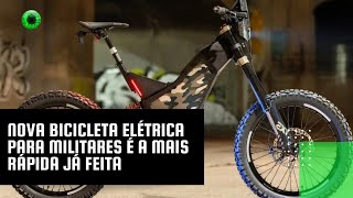 Nova bicicleta elétrica para militares é a mais rápida já feita [upl. by Hijoung490]