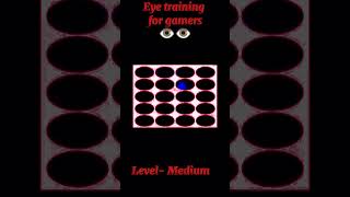 eye training level medium  gamers  eye bgmi gamer [upl. by Alin]