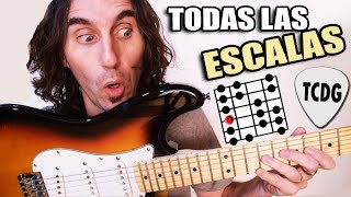 Como Tocar TODAS Las Escalas En TODAS Las Posiciones TUTORIAL DEFINITIVO [upl. by Selden939]