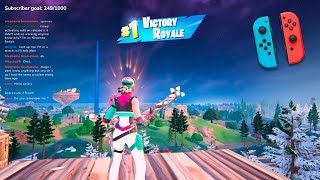 Fortnite Nintendo Switch Gameplay Chapter 5 Season 3 [upl. by Ydurt]