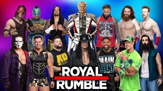 WWE 2K24 30 MAN ROYAL RUMBLE MATCH GAMEPLAY WWE 2K24 ROYAL RUMBLE MATCH [upl. by Odragde]