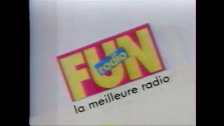 Promo Disque TV Atlantique  Poussée par le vent avec Fun Radio 1990 [upl. by Alracal]