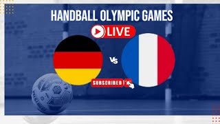 Deutschland vs Frankreich Live Handball Olympische Spiele Live [upl. by Nonnarb76]