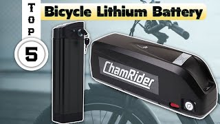 TOP 5 Bicycle Lithium Battery 2024  aliexpress [upl. by Ravid]