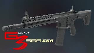 GampG Armament SGR556 amp New G3 Gearbox [upl. by Eibbor]