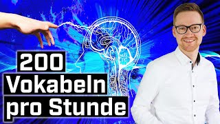 200 Vokabeln pro Stunde Lernen  Nutze die Merkturbo Tipps [upl. by Nosnehpets836]