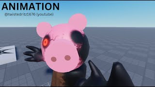 Distorted piggy jumpscare Remasterd [upl. by Ratna]