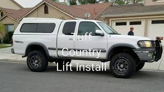 Tundra Tuff Country Lift Install PT 2 [upl. by Davenport840]