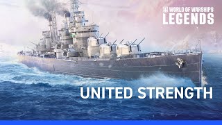 United Strength  New Update Overview  World of Warships Legends [upl. by Delos155]