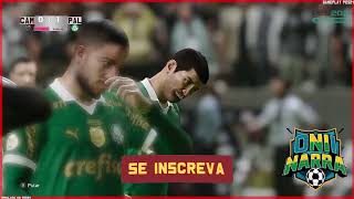 ATLETICO MINEIRO X PALMEIRAS  AO VIVO E COM IMAGENS  JOGO DE HOJE  BRASILEIRÃO DIRETO PES21 [upl. by Maer16]