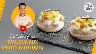 Pavlova aux fruits exotiques🍍  Lidl Cuisine [upl. by Huckaby378]