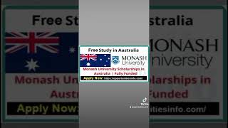 Monash University Scholarships in Australia 20242025 Funded [upl. by Odiug]