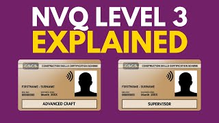 NVQ Level 3 A Complete Guide [upl. by Alric298]