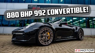 THIS 880BHP 992 TURBO S EXHAUST SOUNDS AMAZING  porsche esmotoruk porsche911 992turbos es700 [upl. by Appel]