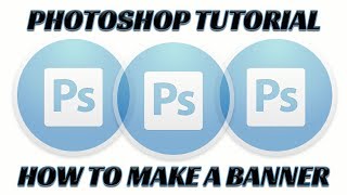 Photoshop Tutorial  How to Create a Forum Signature Banner [upl. by Enayr]