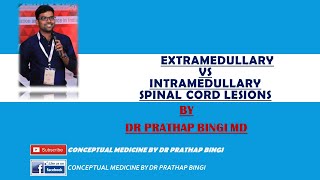 DIFFERENCES BETWEEN EXTRAMEDULLARY VS INTRA MEDULLARY SPINAL CORD LESIONS [upl. by Armin]