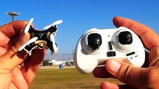 Cheerson CX10C Worlds Smallest Camera Drone Review [upl. by Neyr]