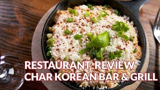 Restaurant Review  CHAR Korean Bar and Grill  Atlanta Eats [upl. by Adkins]