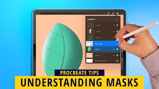 How to Use Alpha Lock Clipping Mask amp Layer Mask in Procreate  Procreate Tips [upl. by Eerok]