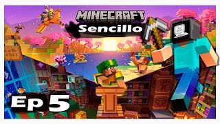 Minecraft sencillo Ovejas y construcción Ep 5  Tirol Games [upl. by Stanwood595]