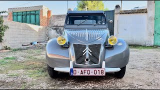 1959 Citroën 2CV AZ  walkaround and POV drive [upl. by Younglove]