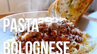 PASTA BOLOGNESE  SPAGETTI amp KÖTTFÄRSSÅS [upl. by Mika]