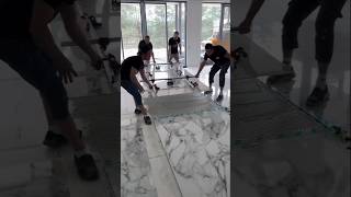 Floor tiles fitting shots tiles building tileworks 👌😅😅 [upl. by Lecirg]