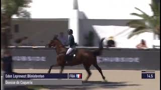 Déesse de Coquerie CONSUL DL VIEGFE amp Eden Leprevost Blin Lebreton  4e Grand Prix CSI2 StTropez [upl. by Spieler671]