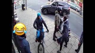 guy on surron escapes undercover police [upl. by Nosduj]