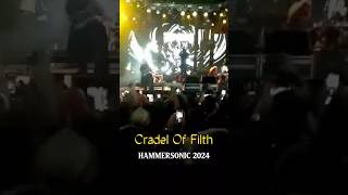 CRADEL OF FILTH at HAMMERSONIC 2024 credeloffilth hammersonic 2024 [upl. by Ellak]