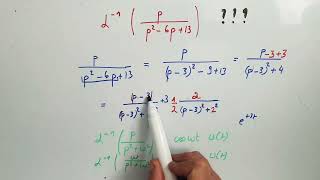 Calcul de loriginal dune transformée de Laplace  fonction quotient [upl. by Hastings593]