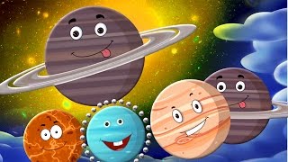 Pianeta canzone  Video di educazione  Imparare pianeta  Solar System For Toddlers  Planets Songs [upl. by Tess]