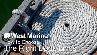 How to Choose the Right Dock Lines [upl. by Nalro664]