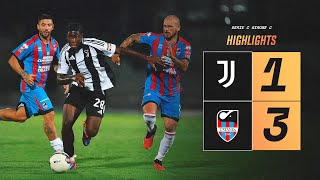 HIGHLIGHTS JUVENTUS NEXT GEN 13 CATANIA  SERIE C [upl. by Asenej]