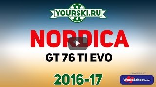 Ski test Nordica GT 76 TI EVO season 201617 [upl. by Tadeas]