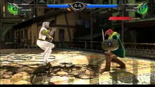 SoulCalibur V Custom Matches  Ghirahim vs Groose The Legend of Zelda [upl. by Roehm]