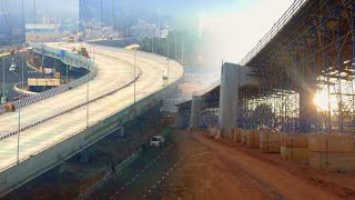 Detailed Tour Of Ugandas 200m Kampala Flyover Project Progress All Major Junctions [upl. by Rann]