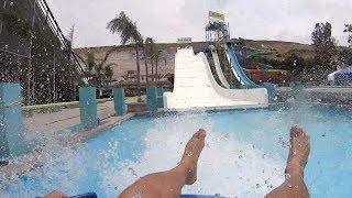 White Wave Water Slide at Albercas El Vergel [upl. by Aimil]