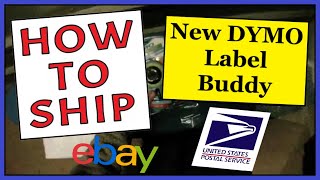 How To Ship a New DYMO Label Buddy  Easy Fast amp Cheap  USPS First Class Mail Shipping [upl. by Alyssa467]