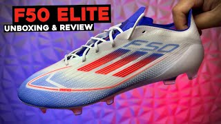 adidas F50 Elite  Unboxing amp Review [upl. by Borroff337]