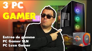 3 Configs de PC GAMER pour Noël 2020  💻 Modèles Gaming à 600€  1100€ et 1900€ [upl. by Combe109]