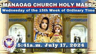 CATHOLIC MASS OUR LADY OF MANAOAG CHURCH LIVE MASS TODAY Jul 17 2024 541am Holy Rosary [upl. by Derek161]