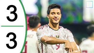 Mexico vs Uzbekistan Highlights  Raul Jimenez 2 Goals [upl. by Ettore598]